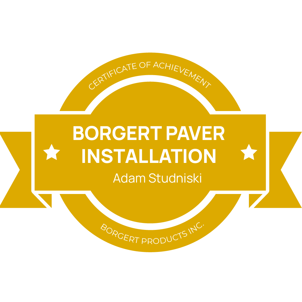 Bogert Paver Installation Award